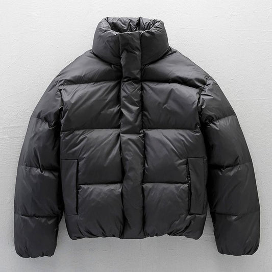 Summer Leather Puffer Jackets