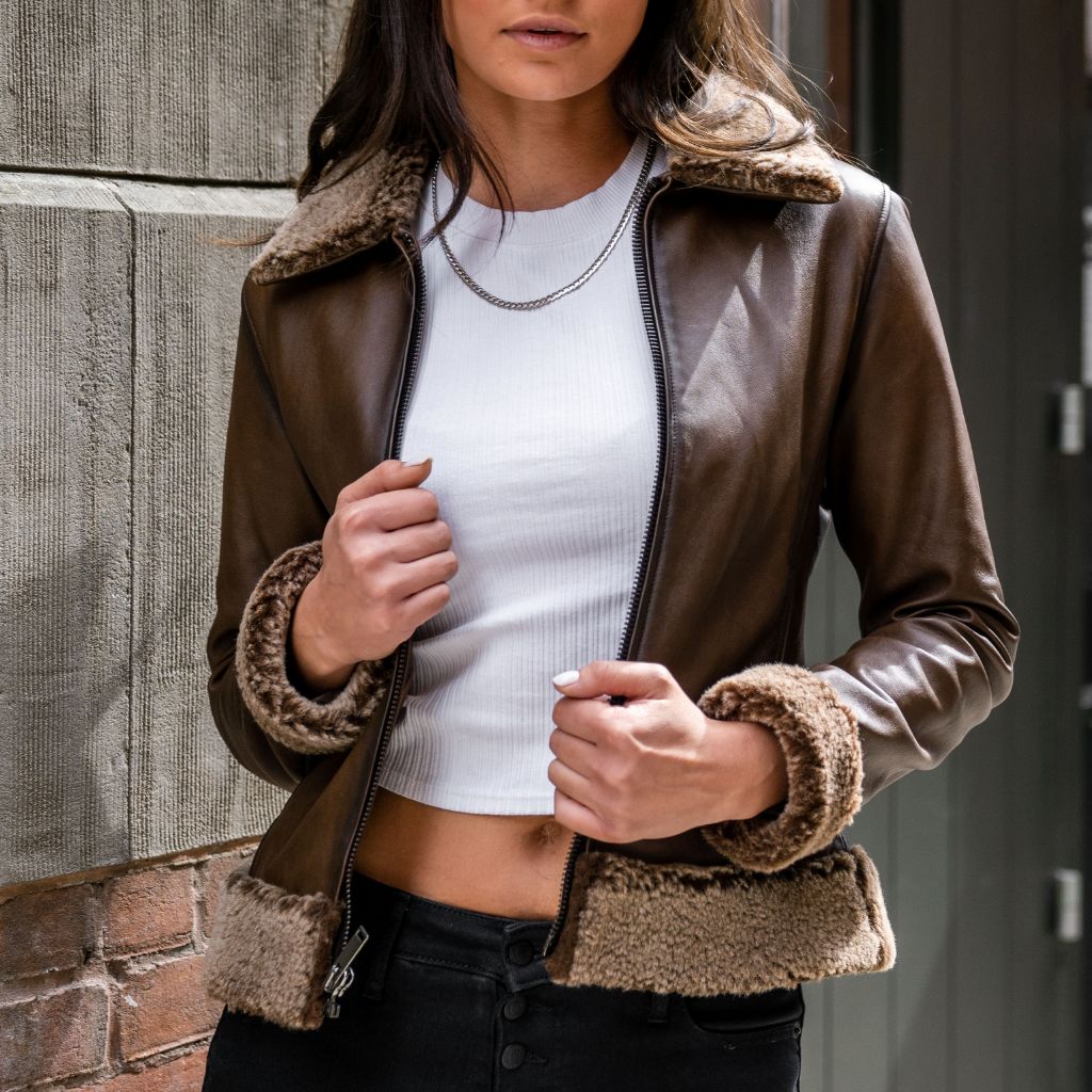 The Origins and Evolution of Women’s Leather Flight Jacket