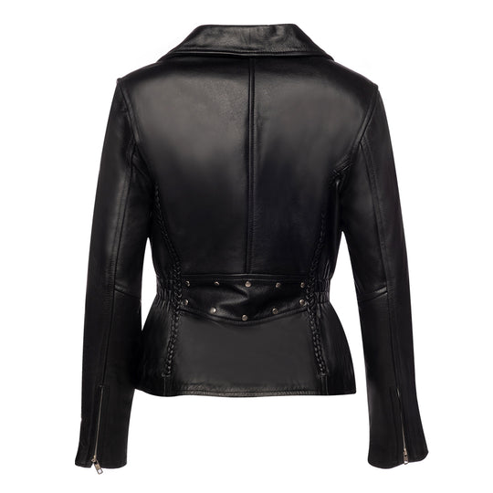 Buy Best High Quality Biker Heavy Leather Jacket With Braiding