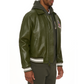 Buy Best Style Olive Leather Fashion Bomber Avirex Leather Jackets For Mens