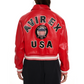 Shop Best High Quality Fashion Bomber Style Salvage Red Avirex Jackets