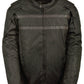 Premium Quality New Style Fashion  Black Vented Reflective Jacket