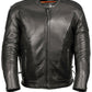 High Quality New Style Fashion  Men's Lace Side Vented Scooter Jacket