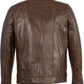 Men's Sheepskin Moto Leather Jacket