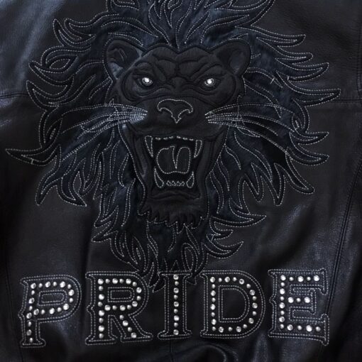 Buy Best Style Of Fashion Genuine Pelle Pelle Pride Studded Black Jacket