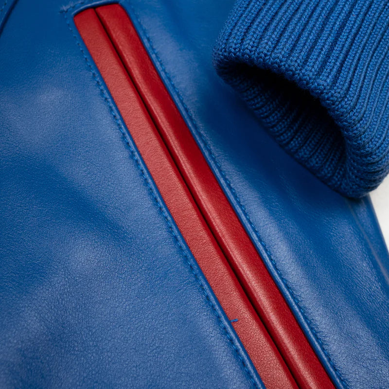 Buy New Arrival Pelle Pelle Blue Soda Club Jacket | World Famous Rfx Leather