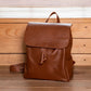 Buy Best Leather backpack women Soft leather backpack Brown backpack Handmade For Sale