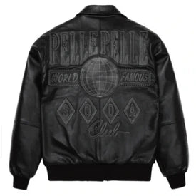 Buy Hot Sale Handmade Best 2024 Pelle Pelle Famous Soda Club Plush Jacket | Rfx Black Jacket