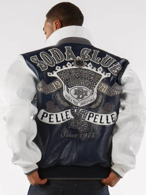 Purchase New Style Best MB Pelle Pelle Soda Club Blue Jacket For Sale