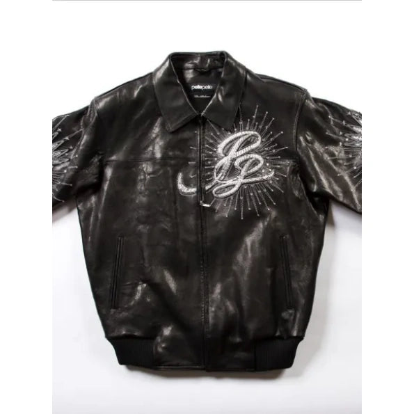 Buy Handmade Best Fashion Pelle Pelle 35th Anniversary Black Leather Jacket For Sale
