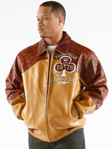 Purchase Best 2024 Hot Sale Top High Quality Soda Club leather jacket For Sale