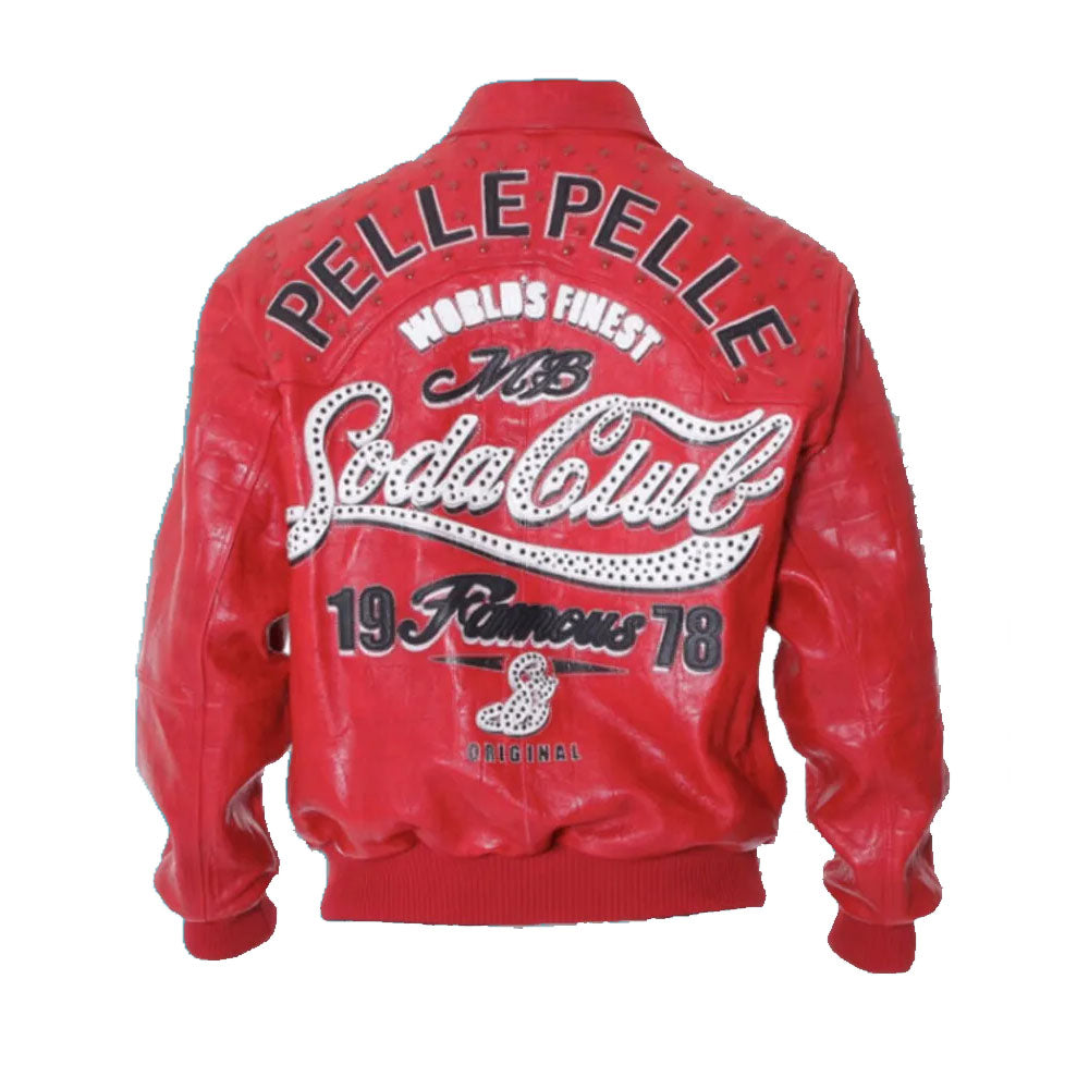 Buy Best Handmade Fashion 1978 Soda Club Pelle Pelle Jacket For Sale