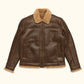 LIMITED EDITION SHEARLING LEATHER BOMBER JACKET
