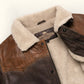 RFX LEATHER SHERPA VEST