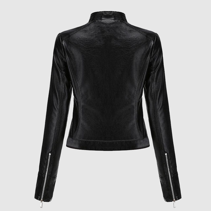online black biker leather jacket shop