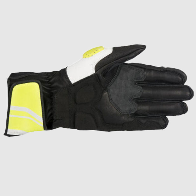 Buy Best SP-8v2 Leather Black BIker Riding Gloves For Sale