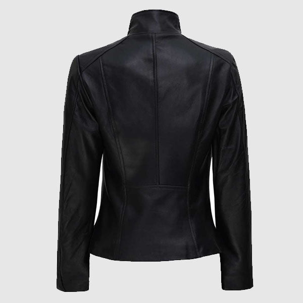 women fashion leather jacket online shop