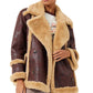 Buy Best Winter Style Sheepskin Genuine Belen Faux Shearling Jacket For Sale