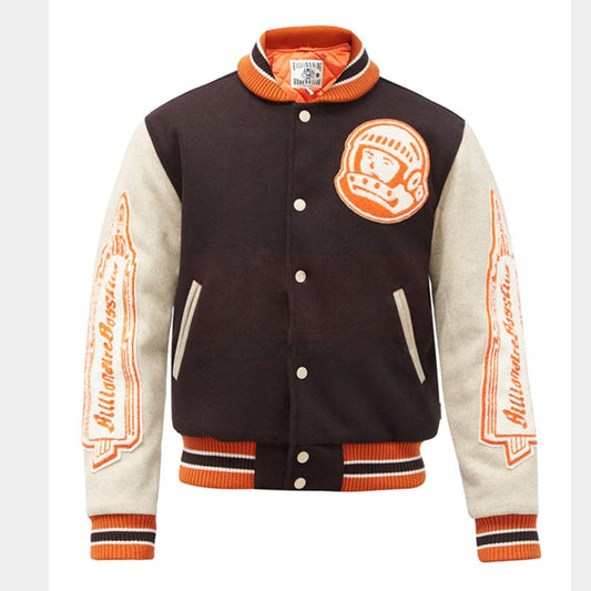 Buy Genuine High Quality Style Billionaire Club Leather Varsity Jackets For Sale