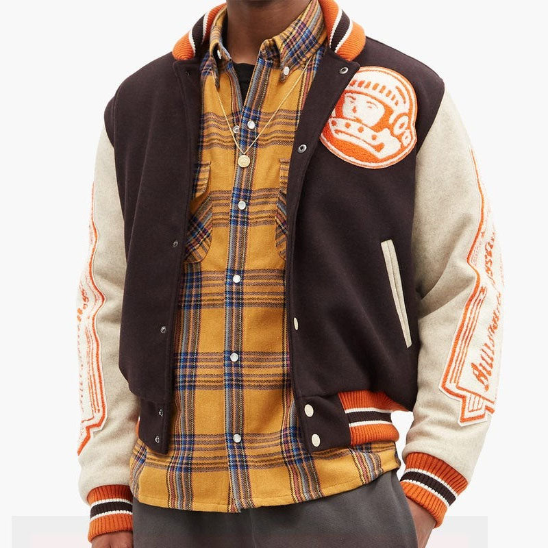 Buy Genuine High Quality Style Billionaire Club Leather Varsity Jackets For Sale