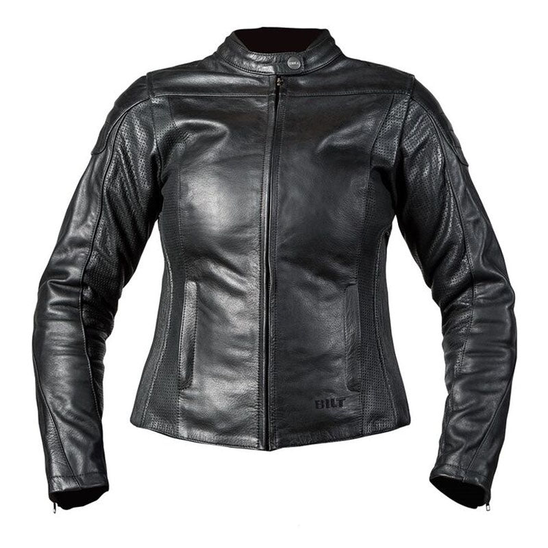 Buy Best Looking BILT Arcadia Women’s Biker Leather Jacket For Sale