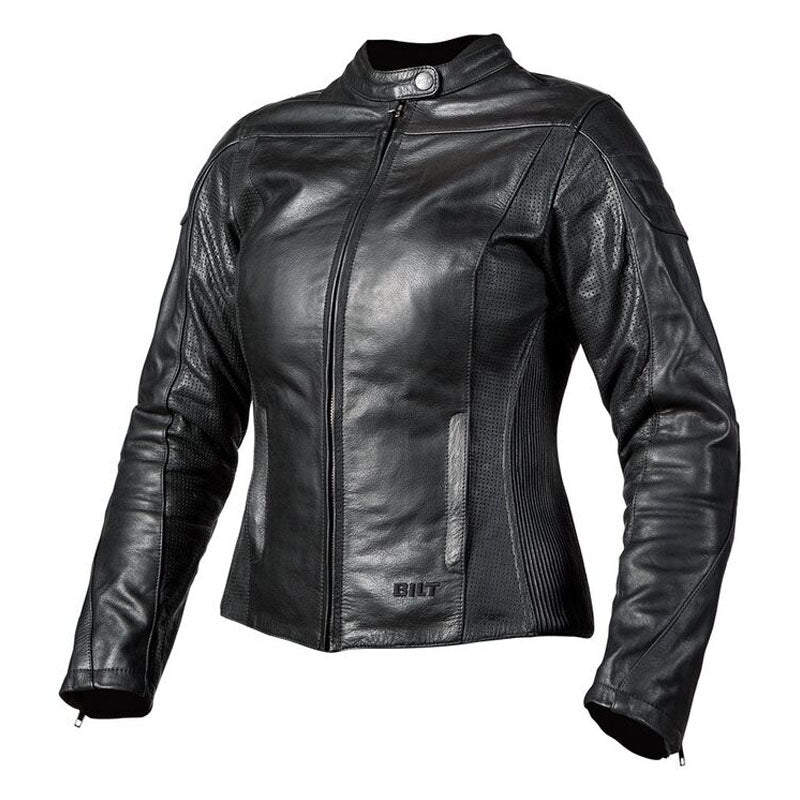 Buy Best Looking BILT Arcadia Women’s Biker Leather Jacket For Sale