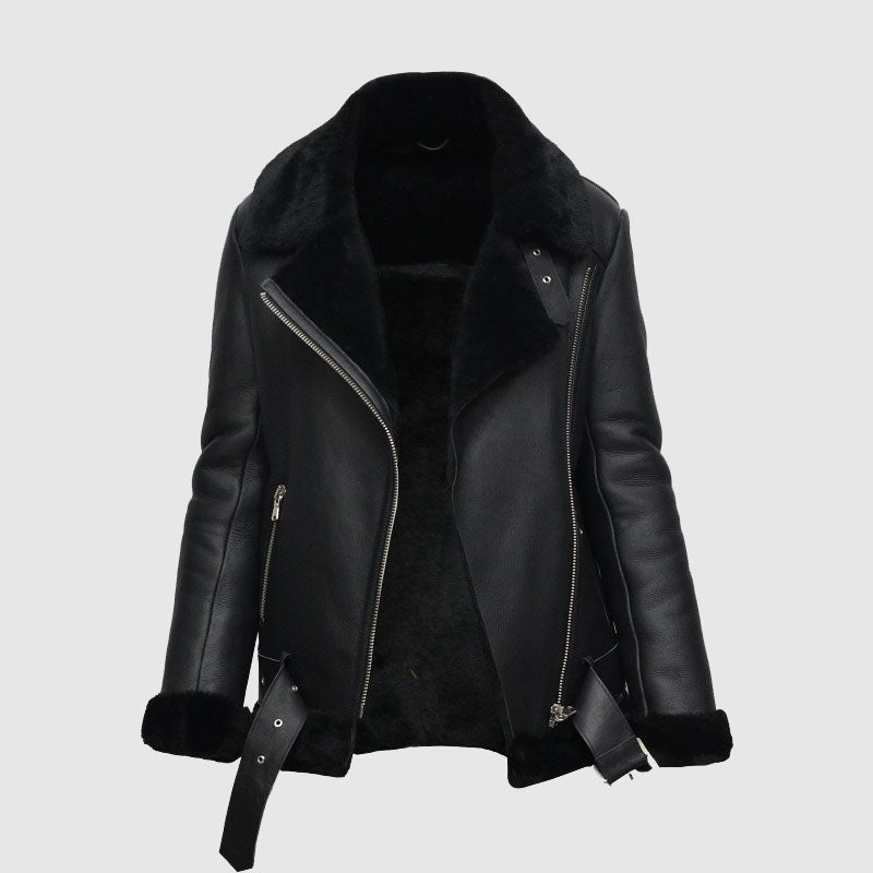 Buy Best Sale Women Bomber Leather Jackets