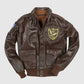Buy A-2 Men’s Fighter Bomber Leather Jacket Best Flight Leather Jacket