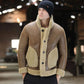 Buy Best Genuine New Winter B3 Brown RAF Flight Sheepskin Leather Jacket For Christmas Sale