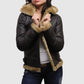 Shop Best Shearling Leather Jacket For Women  High Sales In Winter Leather Jackets