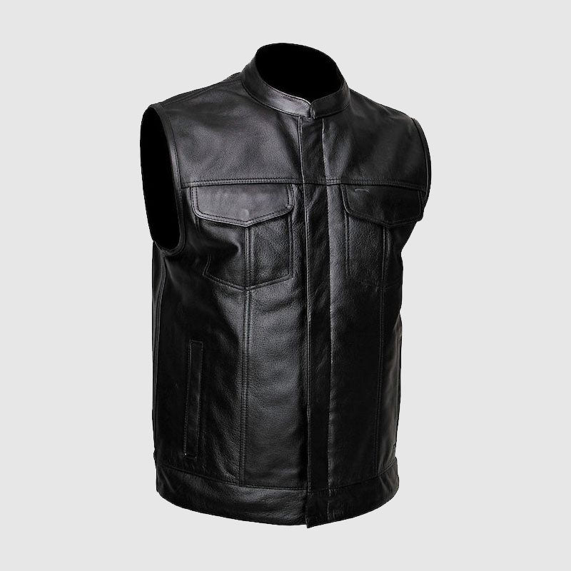 Event leather hotsell motorcycle vest