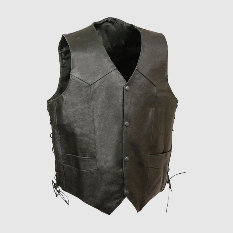 Purchase Best Biker Leather Vest For Mens 