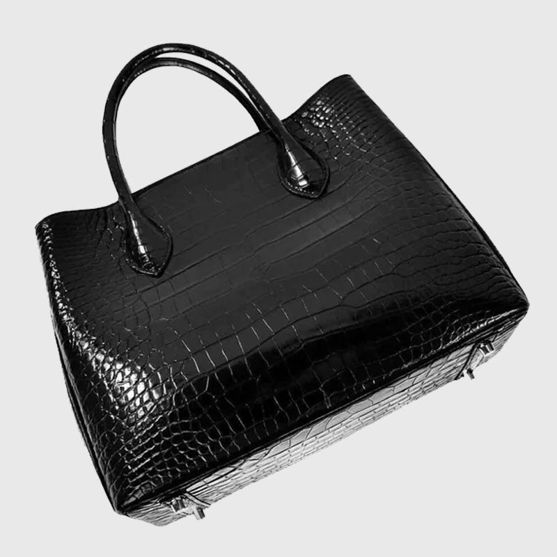 Buy Best Style Crocodile Leather Luxury Bags Genuine Premium Leather Purse For Christmas Sale