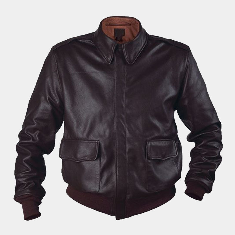 Buy Best Style Flight Air Force Gennie Leather Bomber Jacket For Sale