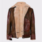 Buy Best Style Premium Quality Flying Shearling Leather Bomber Jacket
