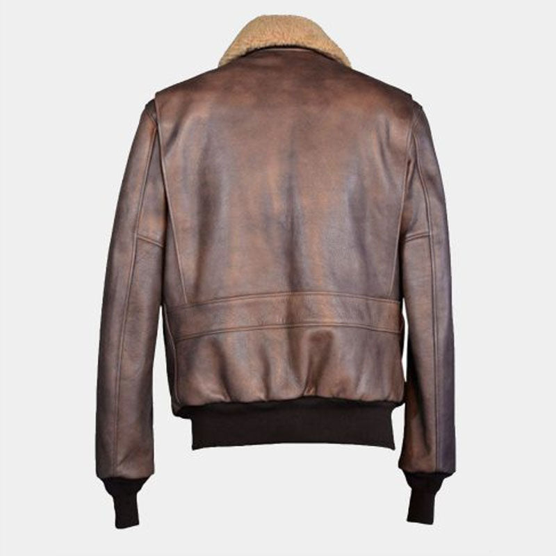 Buy Best Style Shop Genuine Schott Nyc Leather Bomber Jacket For Sale