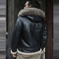 Best Sales Sheepskin Fashion Leather Jacket For Sale