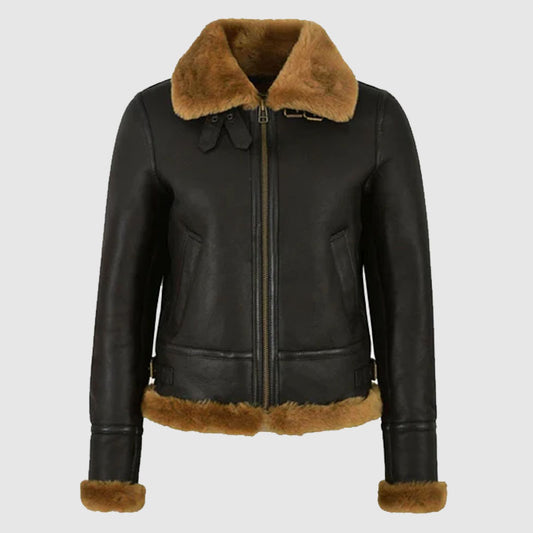 Shop Best Buy Women Bomber Leather Jackets In Cheap Price 