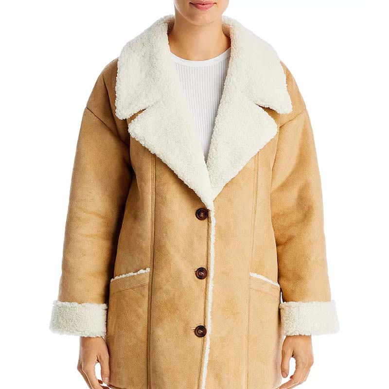 Purchase High Quality Women Best Winter Style Diego Faux Fur Trim Coat For Sale