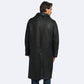 Grab 30% Off Rfx Leather Durham Black Shearling Coat for Men
