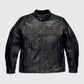 new black racing leather jacket