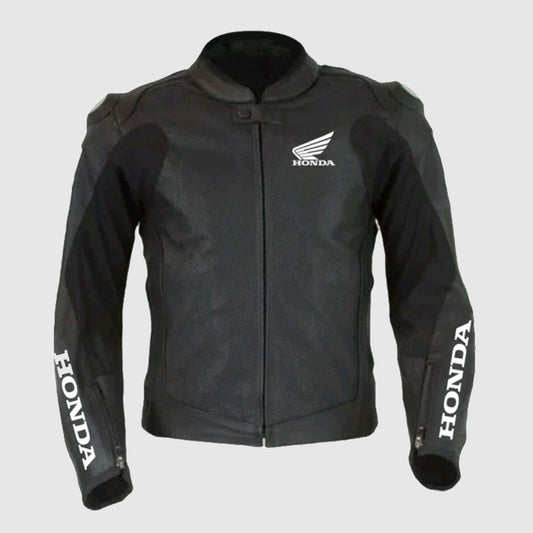 New Premium Quality Honda Leather Motorcycle Moto GP Jacket