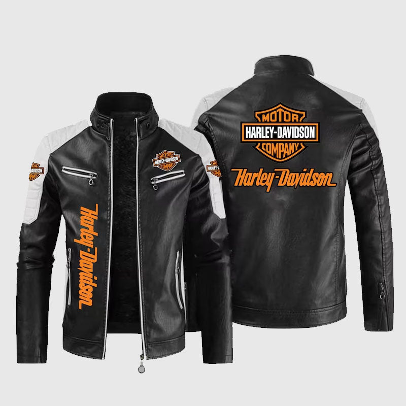 new harley leather jacket with free shipping allover world 
