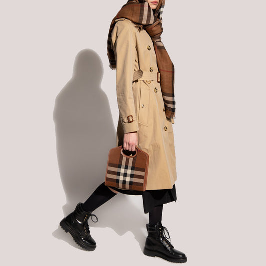 High-Quality Leather Brown Trench Coat for Sale – Rfx Leather UK