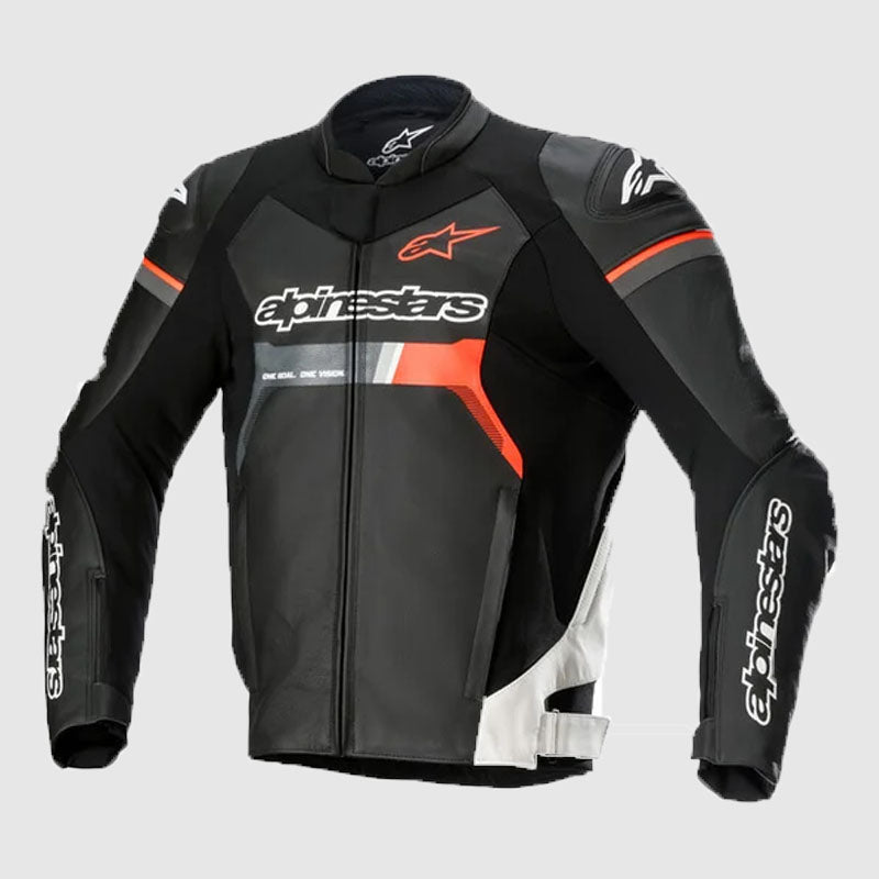 new alpinestars leather jacket with cheap price 