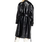 New Premium Quality Women Leather Trench Coat