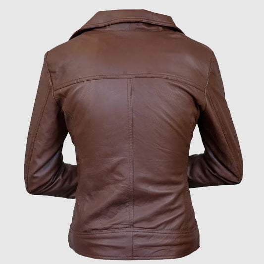 online women fashion leather jacket shop