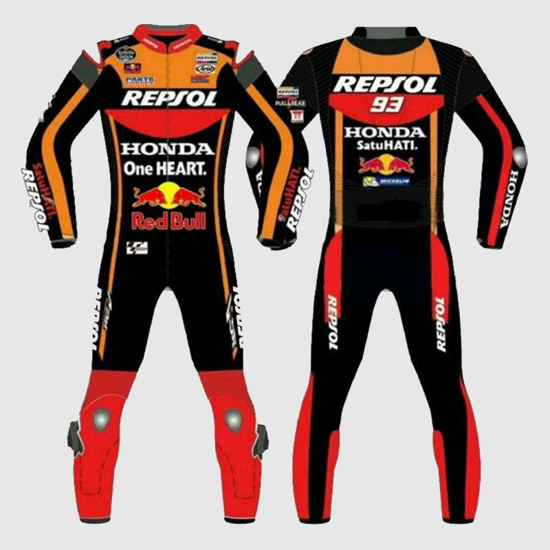 New Repsol mens leather suits for sale