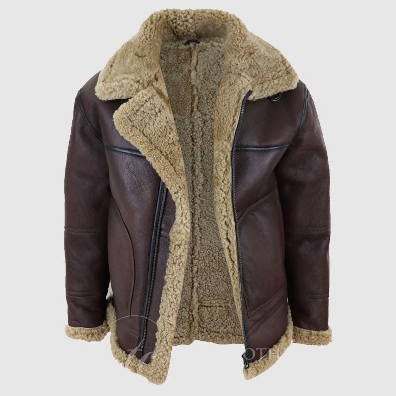new aviator leather jacket shop online 