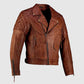 new mens biker leather jacket online shop